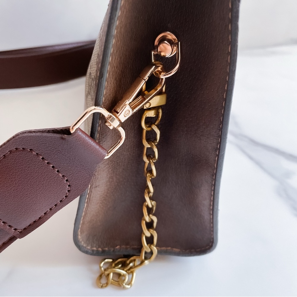 GUCCI GG Ophidia Sherry line clutch as shoulder bag ❤️💚 - Picture 3 of 11